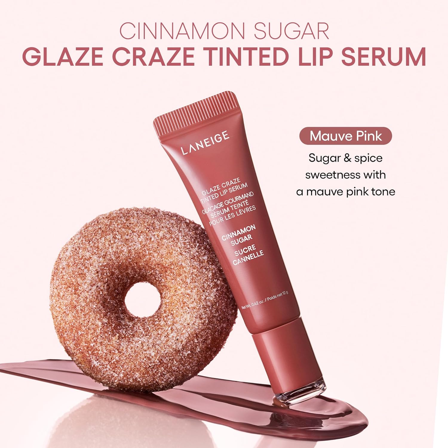 LANEIGE - Glaze Craze Tinted Lip Serum - réf Cinnamon Sugar