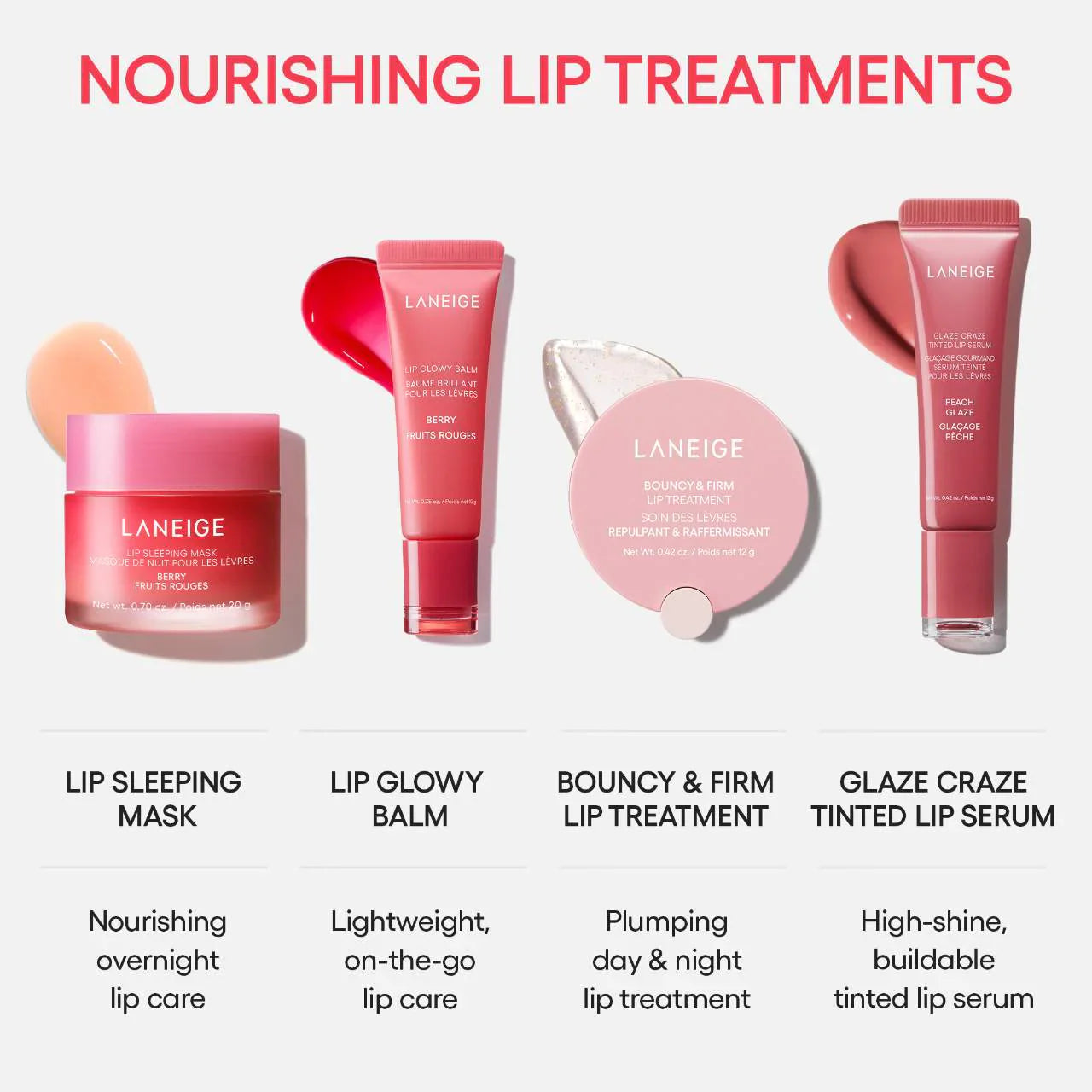 LANEIGE - Glaze Craze Tinted Lip Serum - réf Sugar Glaze
