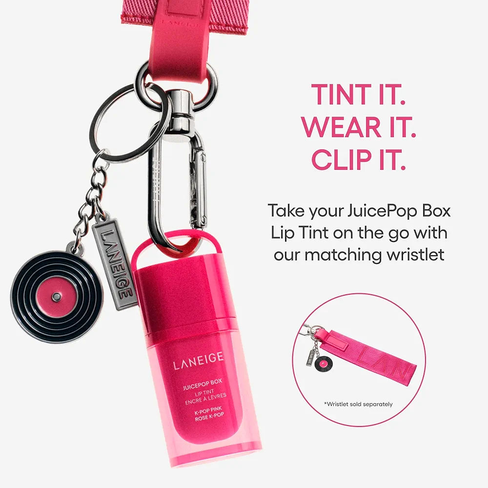 LANEIGE - JuicePop Box Lip Tint - Encre à Lèvres Hydratante - réf Disco Coral