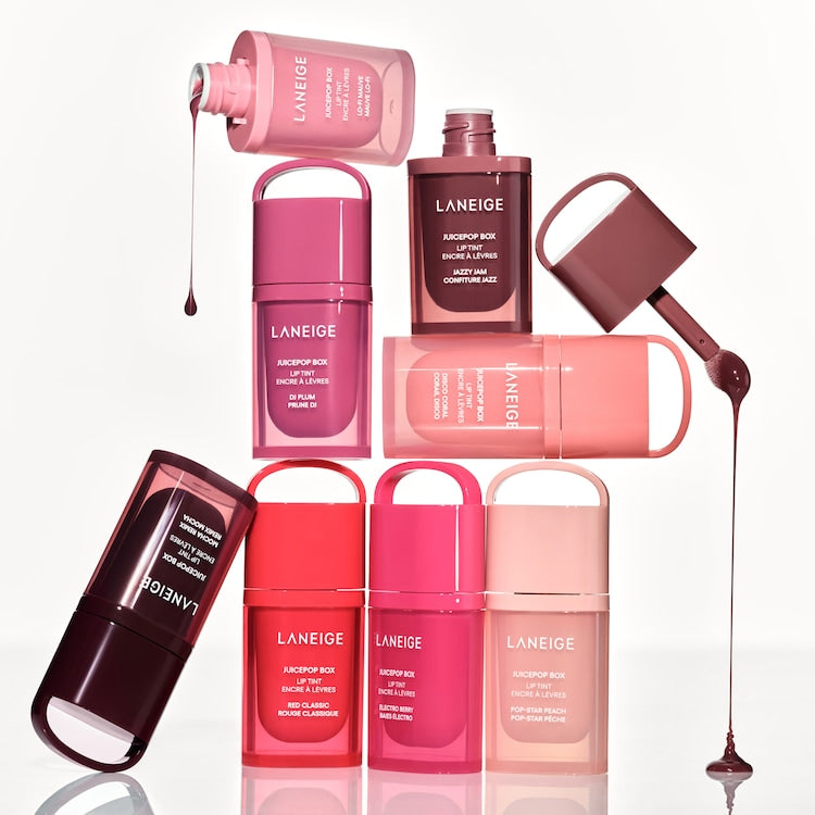 LANEIGE - JuicePop Box Lip Tint - Encre à Lèvres Hydratante - réf Jazzy Jam