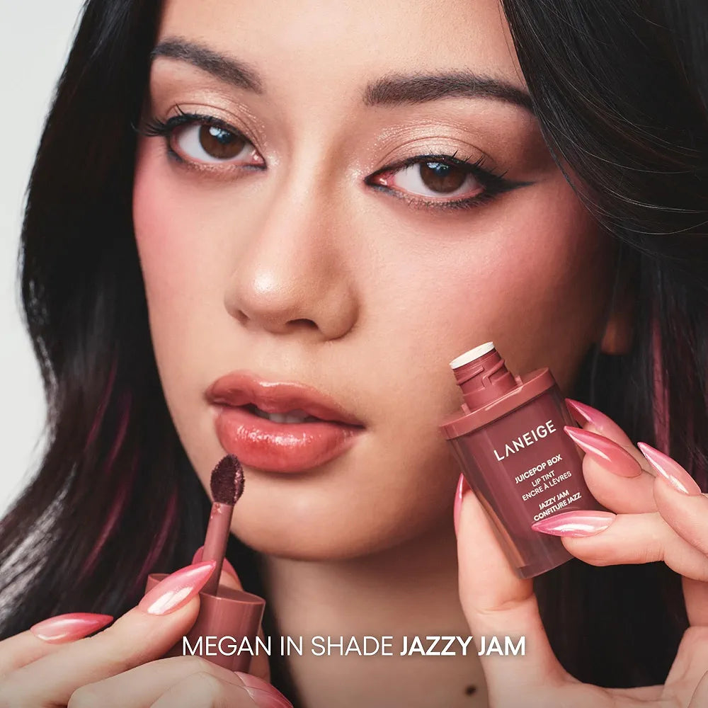 LANEIGE - JuicePop Box Lip Tint - Encre à Lèvres Hydratante - réf Jazzy Jam