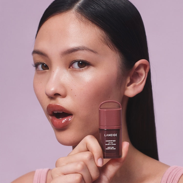 LANEIGE - JuicePop Box Lip Tint - Encre à Lèvres Hydratante - réf Jazzy Jam