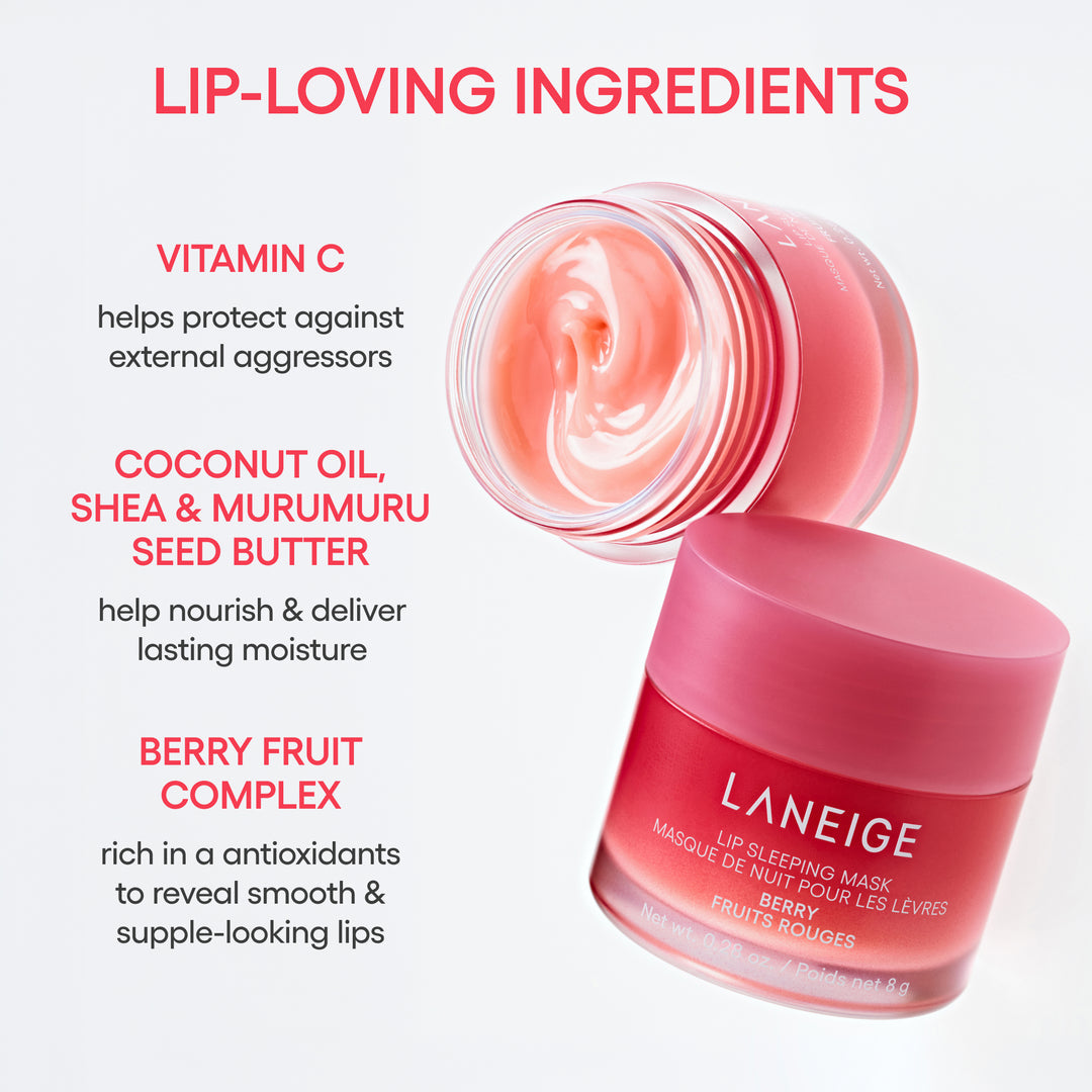 LANEIGE - Lip Sleeping Masque De Nuit Pour Les Lèvres - réf Berry 20g