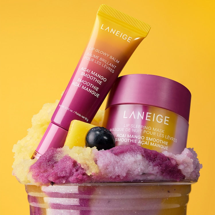 LANEIGE - Lip Sleeping Masque De Nuit Pour Les Lèvres - réf Smoothie Açaï Mangue