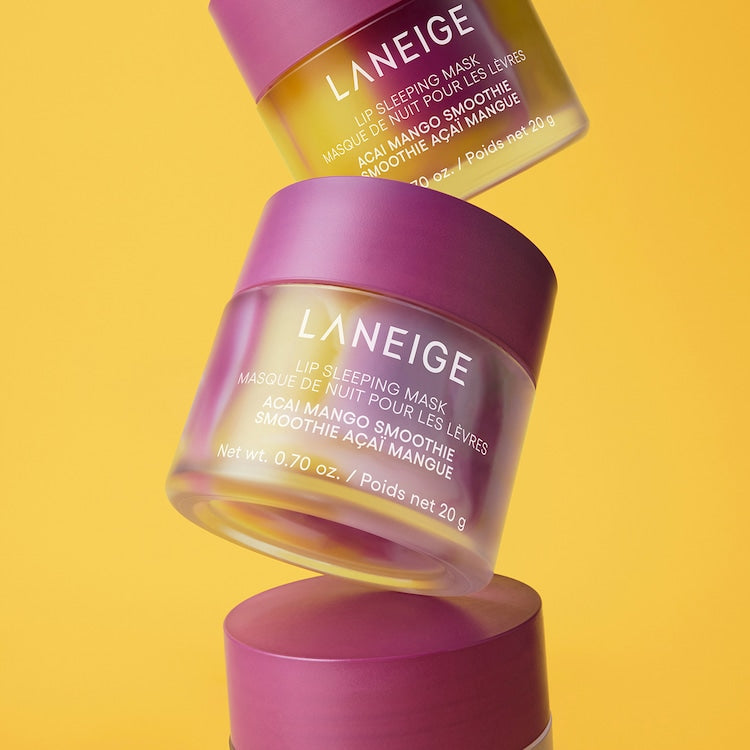 LANEIGE - Lip Sleeping Masque De Nuit Pour Les Lèvres - réf Smoothie Açaï Mangue