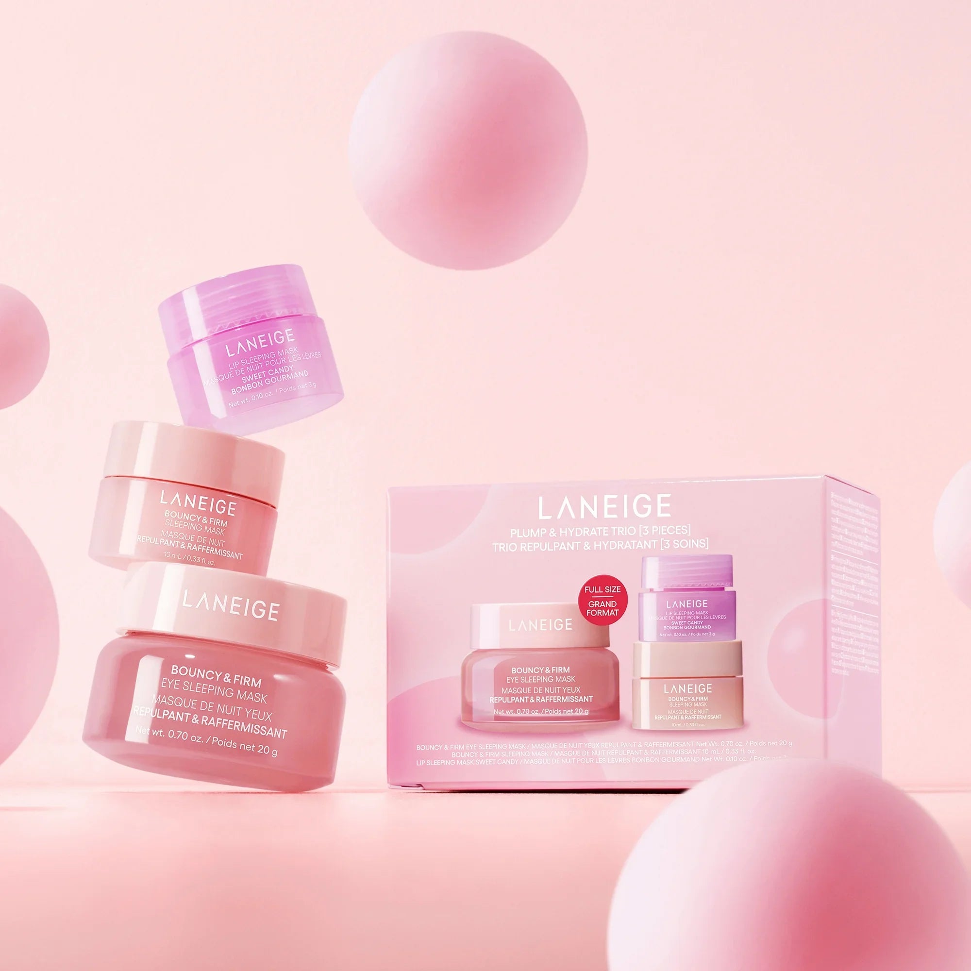 LANEIGE - Plump & Hydrate Trio Set ( 3pcs )