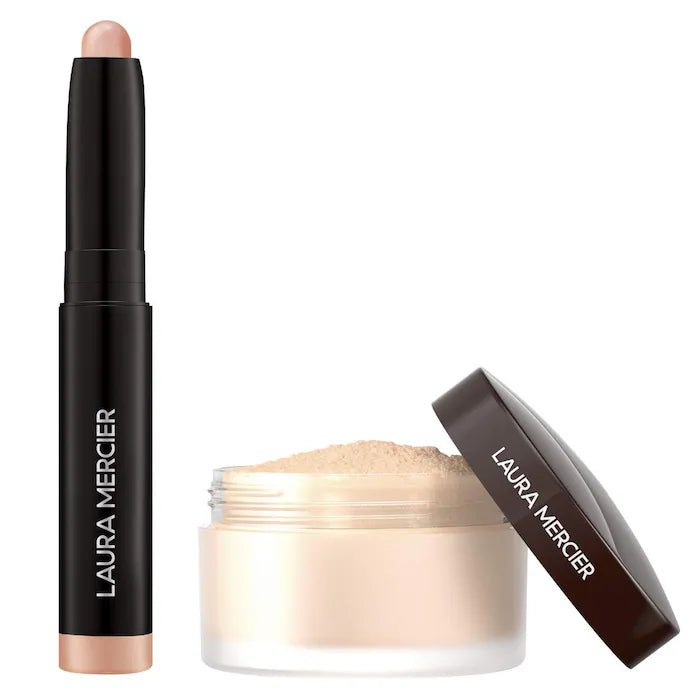 LAURA MERCIER - Mini Artistry Icons Loose Powder and Eyeshadow Set
