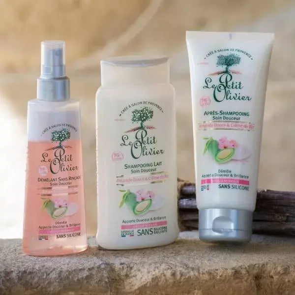 LE PETIT OLIVIER - Après Shampoing Lait Soin Douceur Amande Douce Et Crème De Riz - 200ml