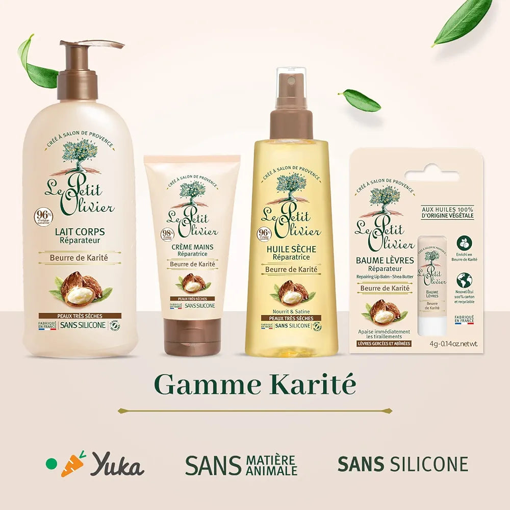 LE PETIT OLIVIER - Crème Mains Réparatrice Beurre de Karité - 75ml
