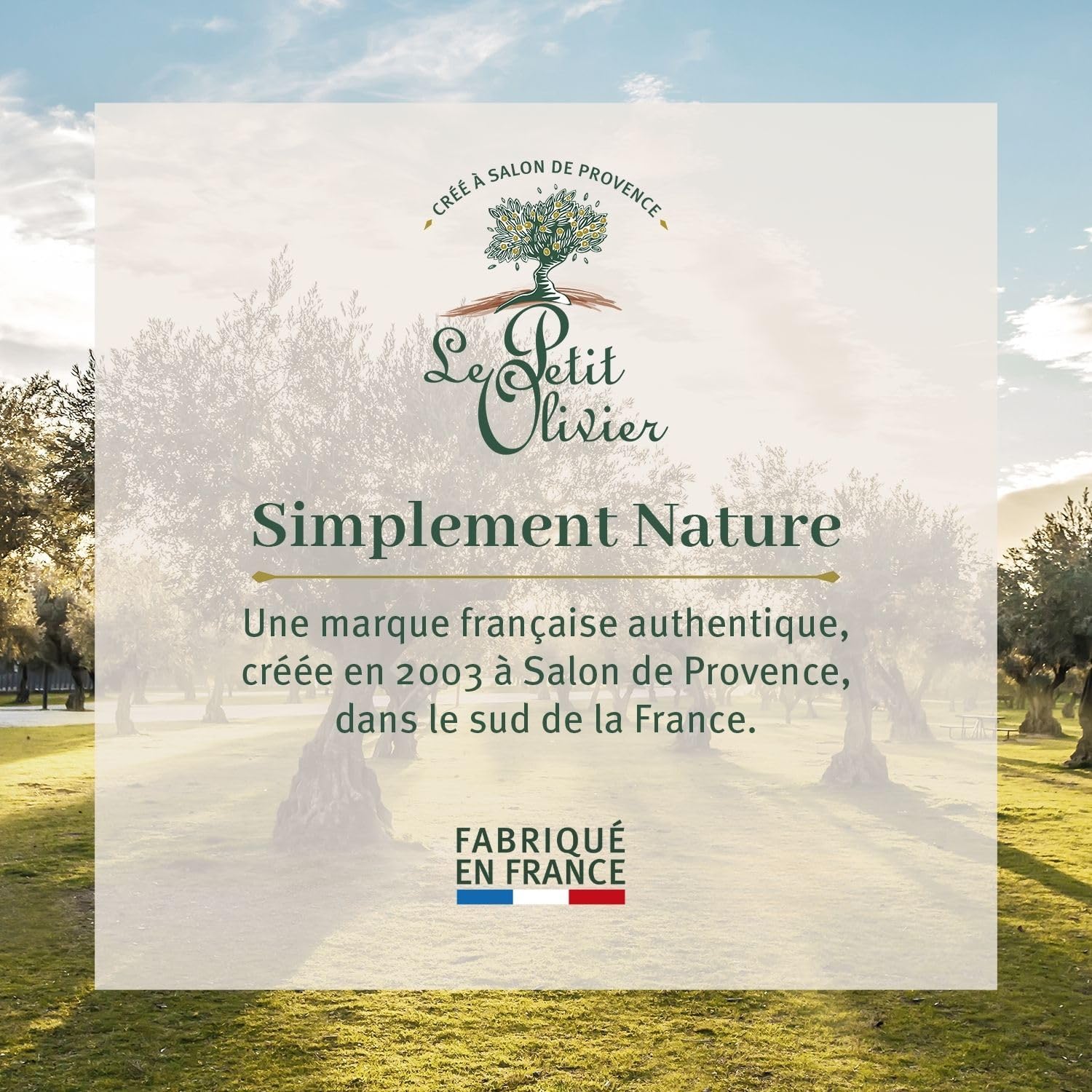 LE PETIT OLIVIER - Eau Micellaire Démaquillante Visage et Yeux Extraits Olive - 400ml