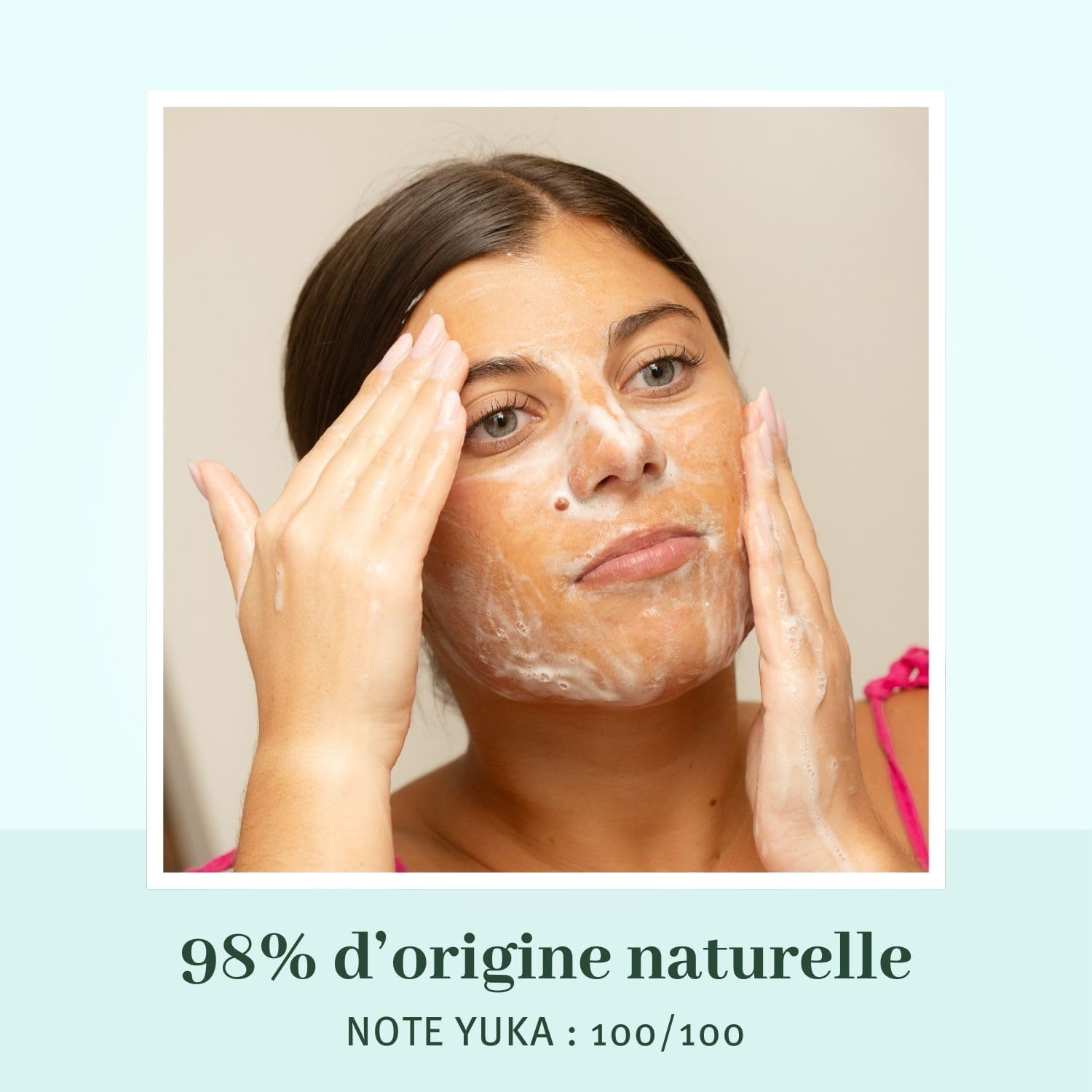 LE PETIT OLIVIER - Gel Nettoyant Exfoliant à l’Aloe Vera & Thé Vert Peau Normales à Mixte - 150ml