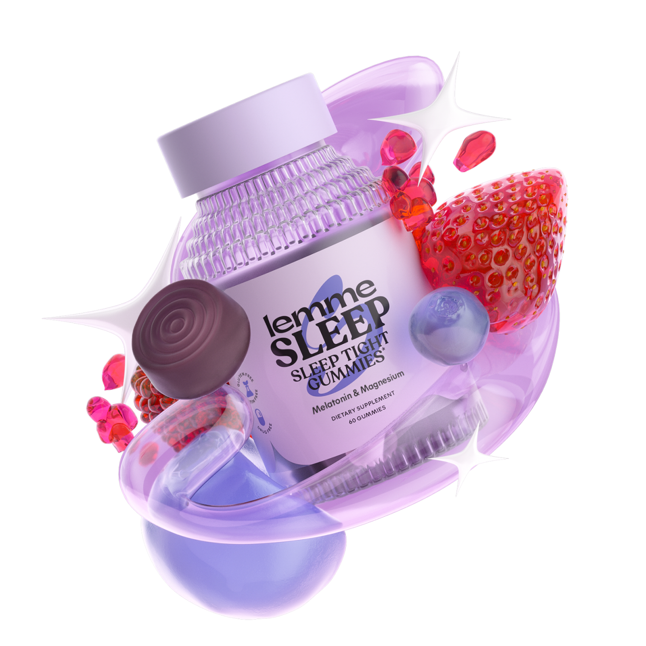 LEMME - SLEEP GUMMIES- Sleep Tight Gummies- 60