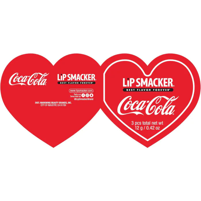 LIP SMACKER - Coca Cola Can Coeur Vintage ( 3pcs )