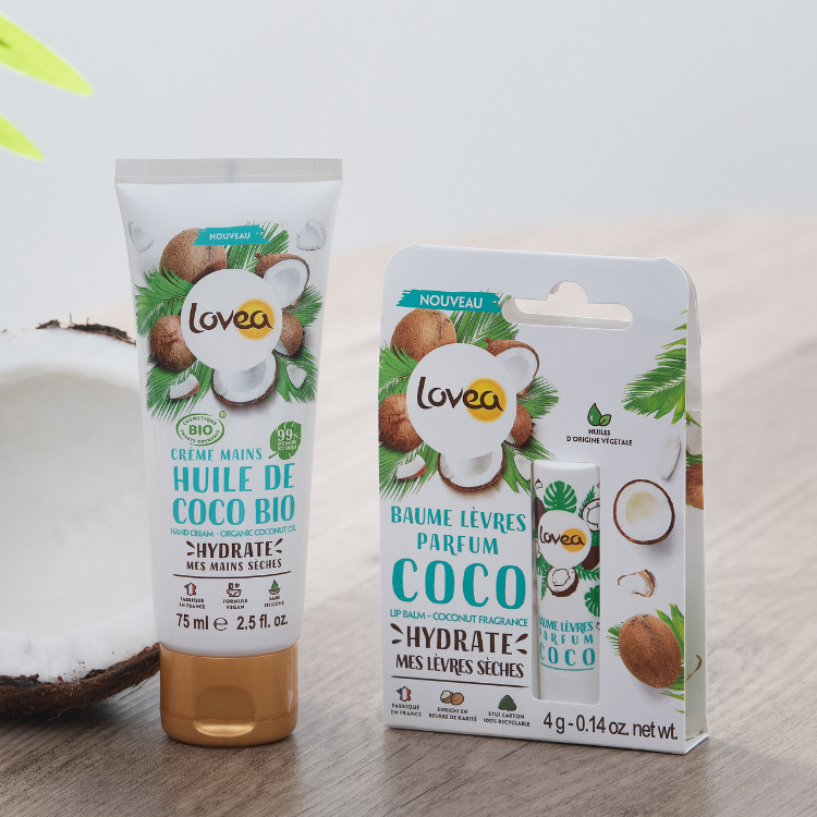 LOVEA - Baume Lèvres Parfum Coco - 4g