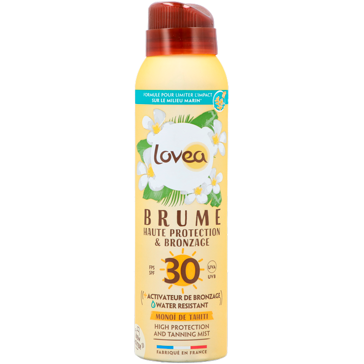 LOVEA - Brume Haute Protection & Bronzage SPF30 Monoï de Tahiti - 150ml