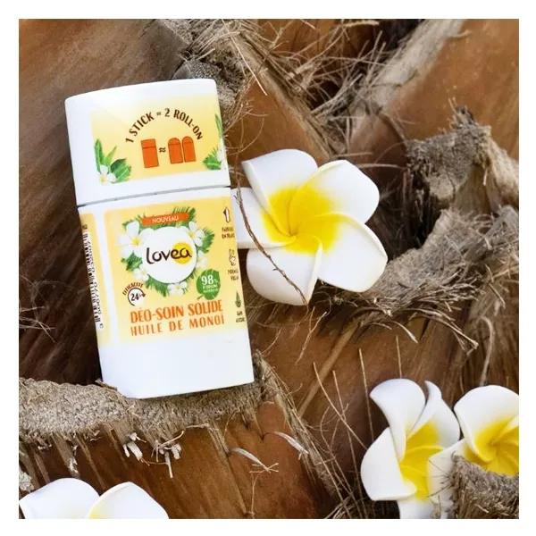 LOVEA - Déo-Soin Solide à l'huile de Monoï - 50g