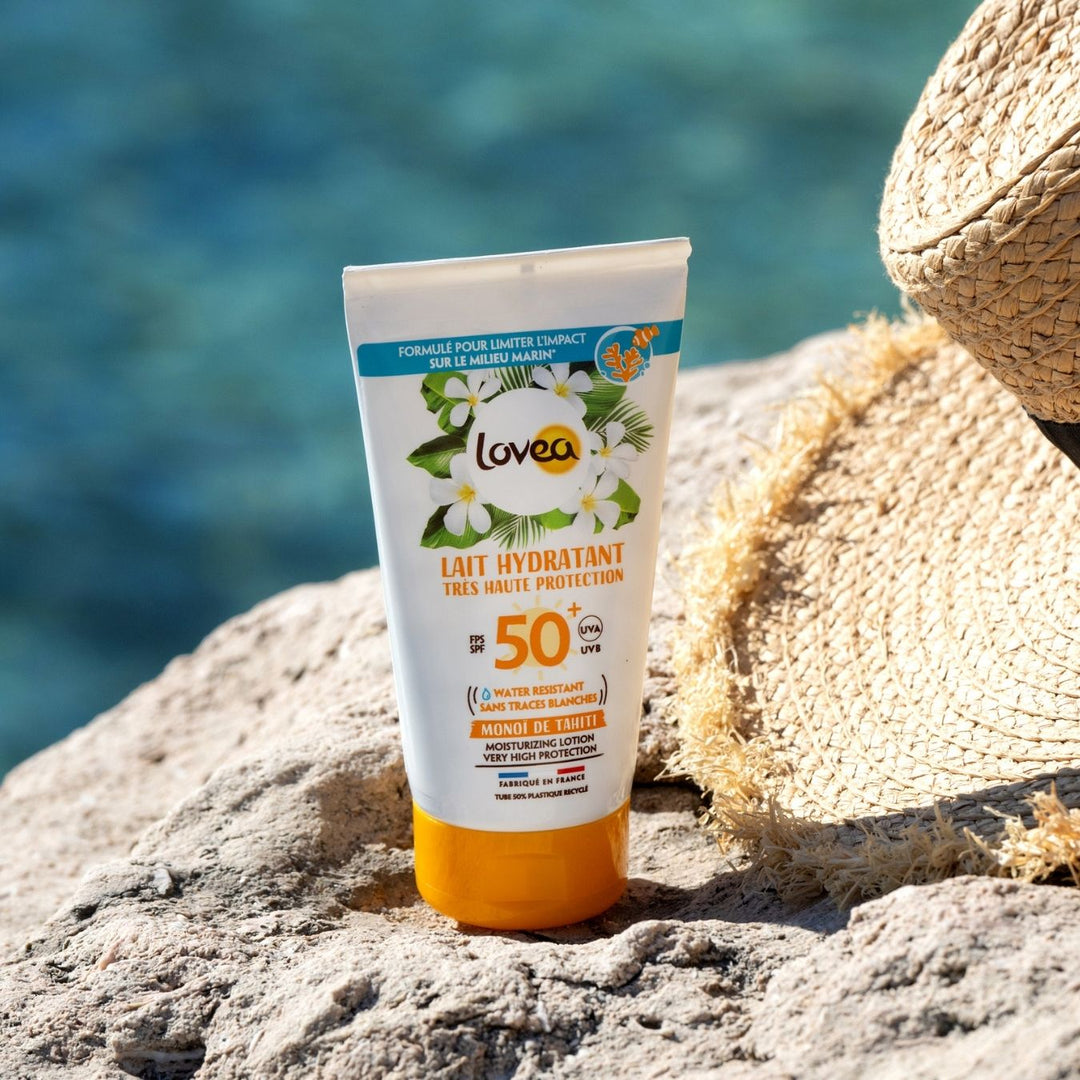 LOVEA - Lait Hydratant SPF50+ Très Haute Protection Monoï de Tahiti - 150ml