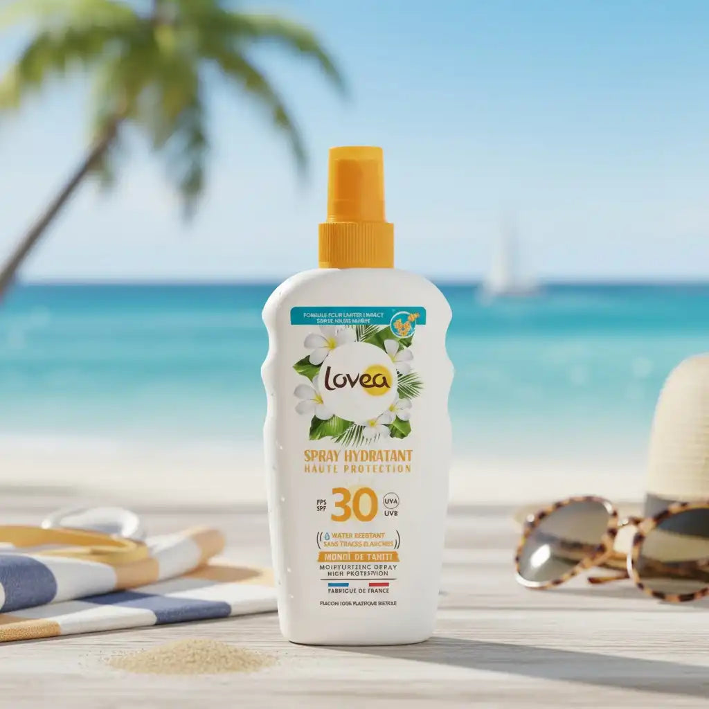 LOVEA - Spray Hydratant SPF30 Moyenne Protection Monoï de Tahiti - 150ml