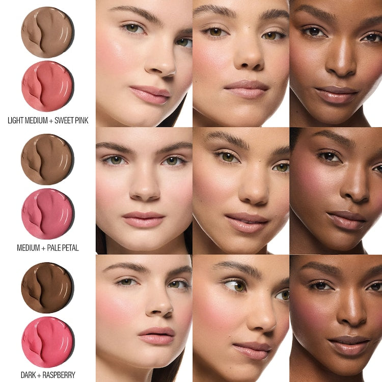 Makeup by Mario - Mini Sculpt & Pop On-The-Go - réf medium/ Pale Petal