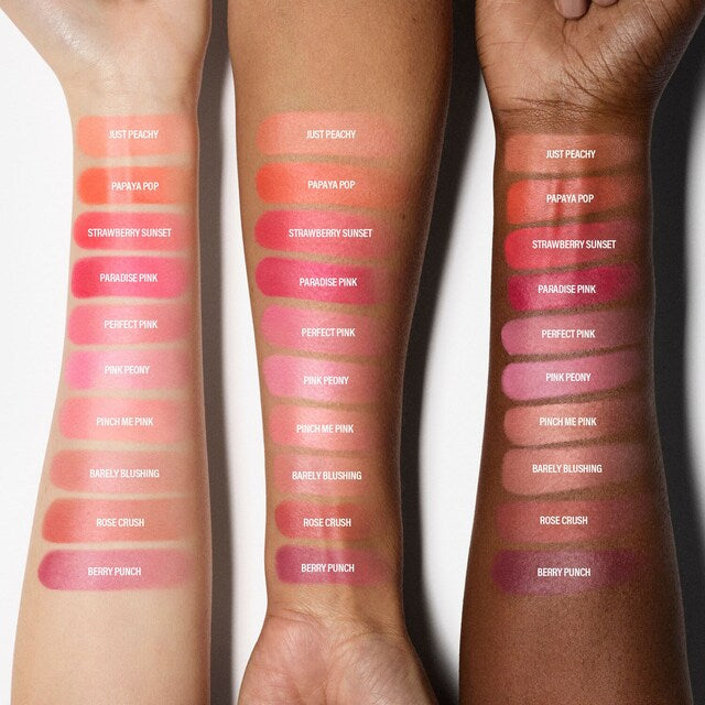 Makeup by Mario - Soft Pop Plumping Blush Veil - Blush en Crème - Pink Peony  (5 g)