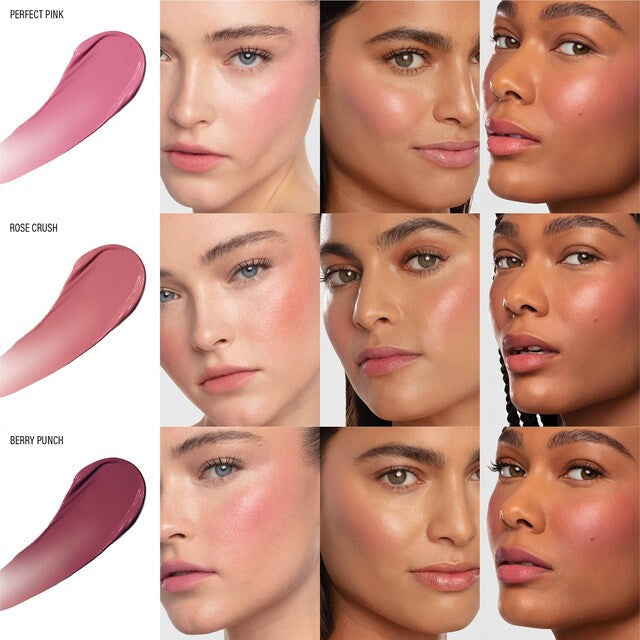 Makeup by Mario - Soft Pop Plumping Blush Veil - Blush en Crème- Strawberry Sunset (5 g)