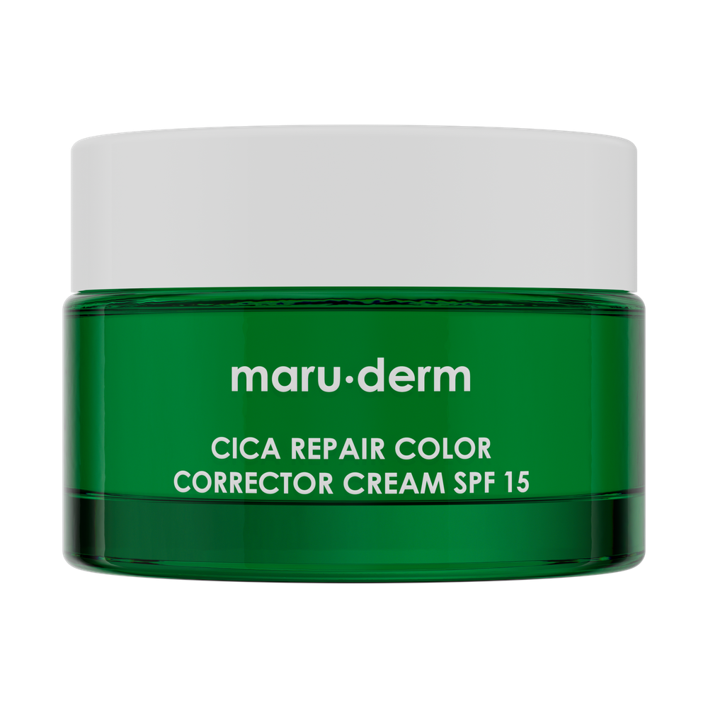 MARUDERM -  Crème Correctrice de Couleur Réparatrice Cica SPF 15 30 ML