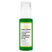 MARUDERM -Crème Solaire Correctrice de Couleur Cica Réparatrice SPF 50 50 ML