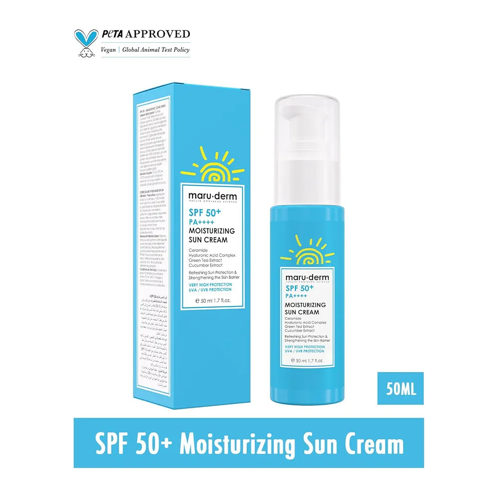 MARUDERM - Crème Solaire Hydratante SPF 50+ 50ml