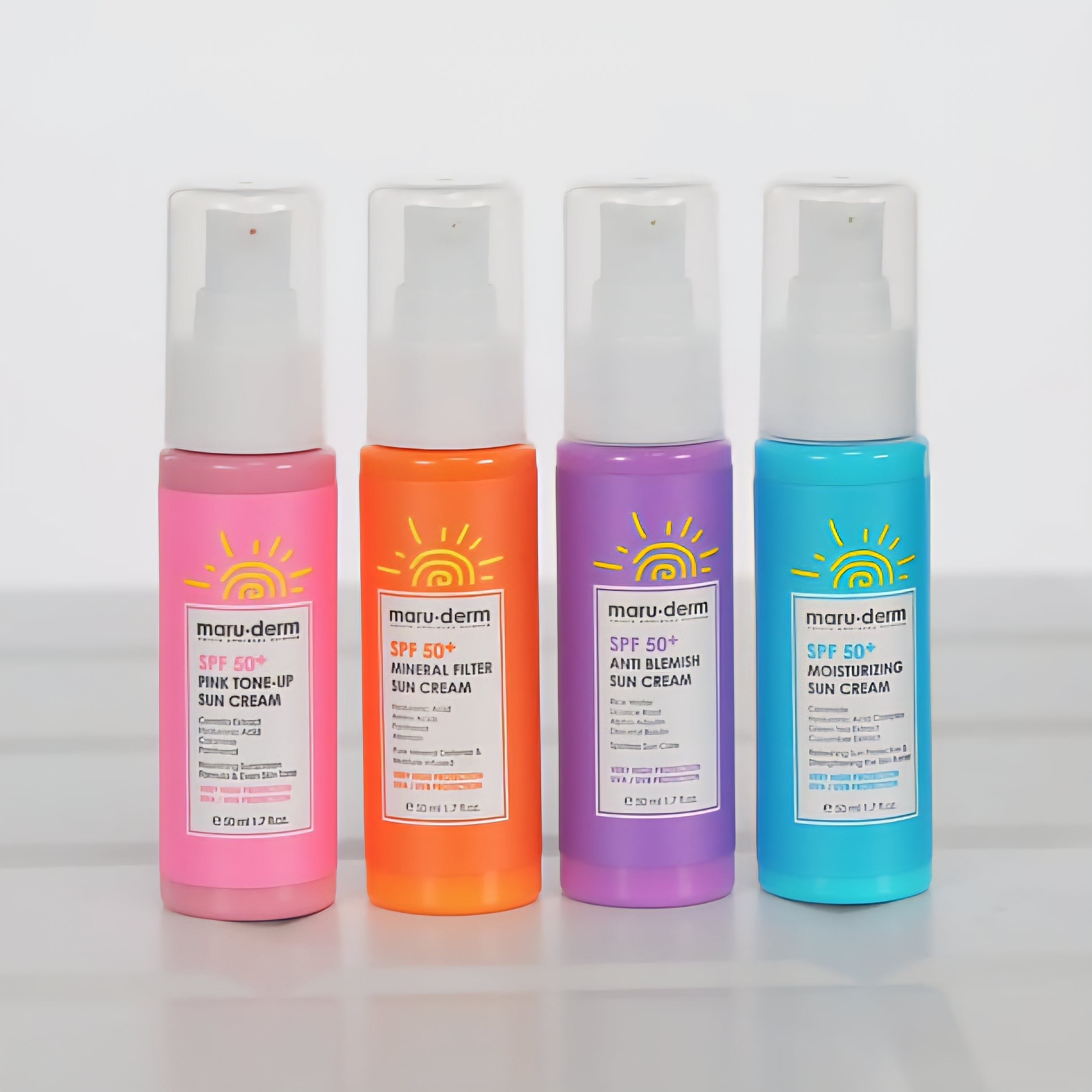 MARUDERM - Crème Solaire Hydratante SPF 50+ 50ml