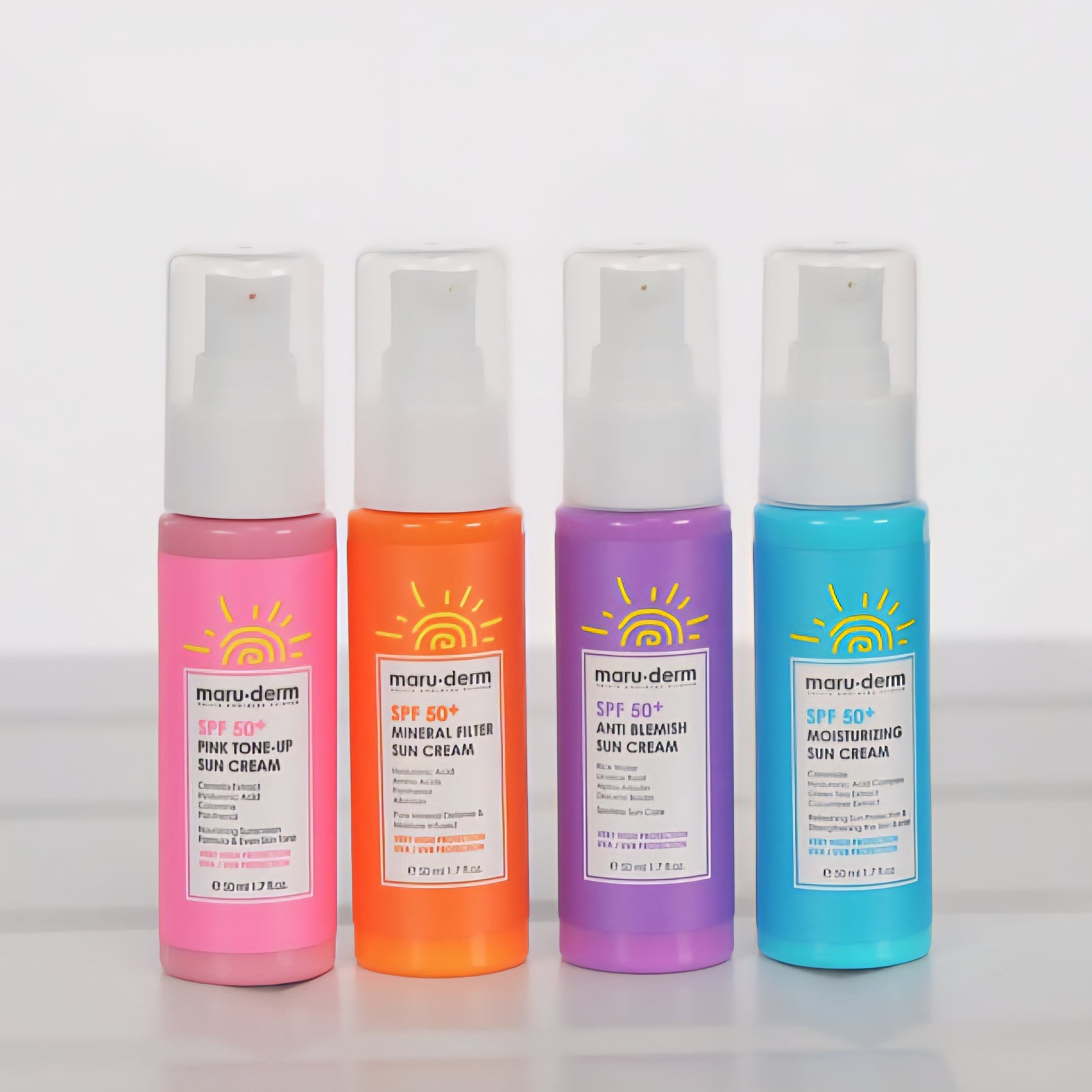 MARUDERM - Crème Solaire SPF 50+ Pink Tone-Up 50ml