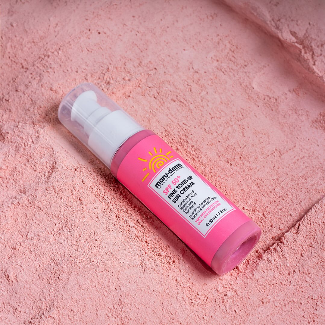 MARUDERM - Crème Solaire SPF 50+ Pink Tone-Up 50ml