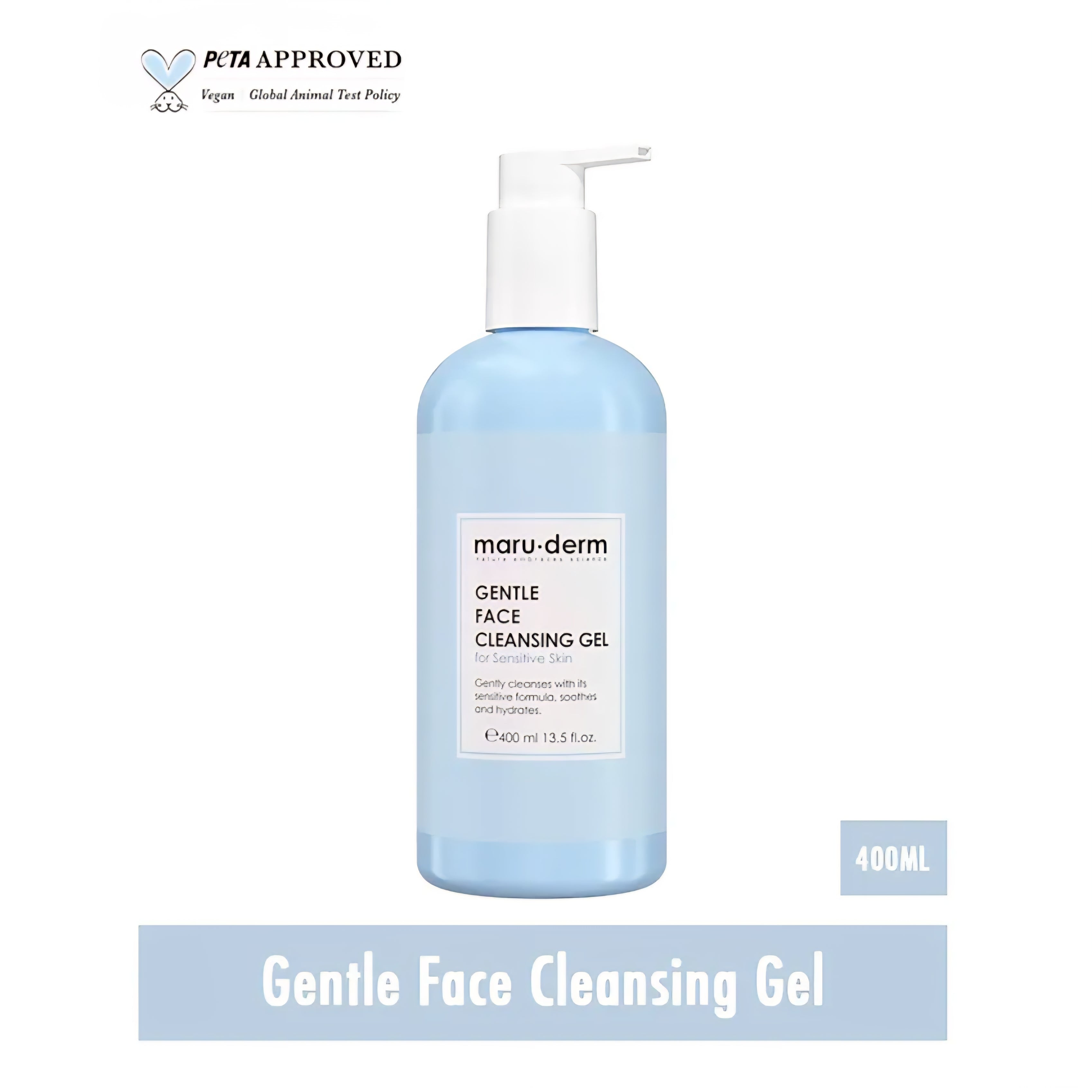 MARUDERM - Gel Nettoyant Visage Peaux Sensibles - 400ml
