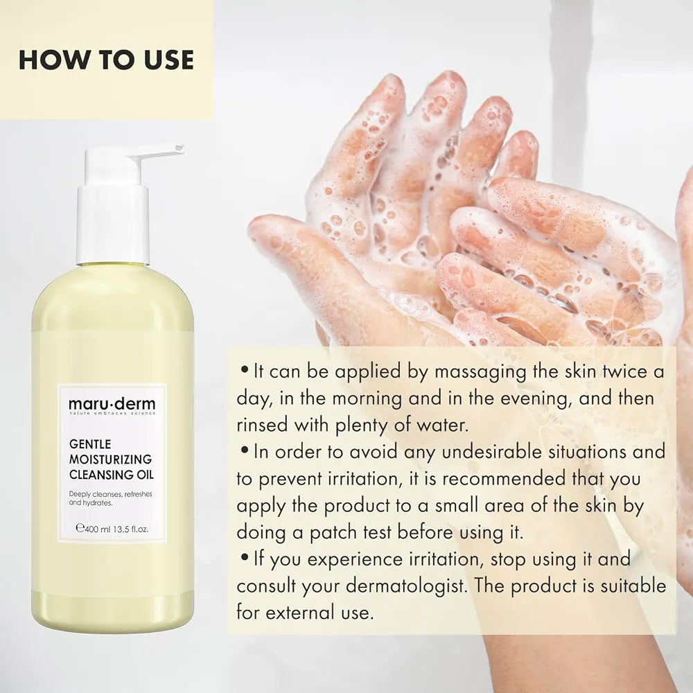 MARUDERM - Huile Nettoyante Hydratante Douce 200ml