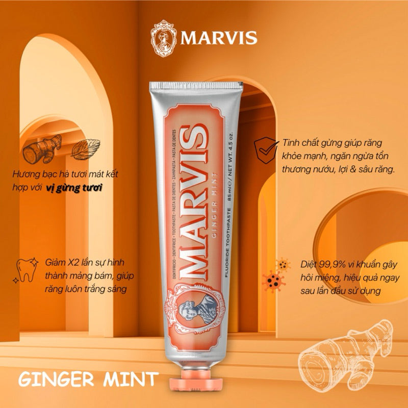 MARVIS - Ginger Mint Toothpaste - 85ml