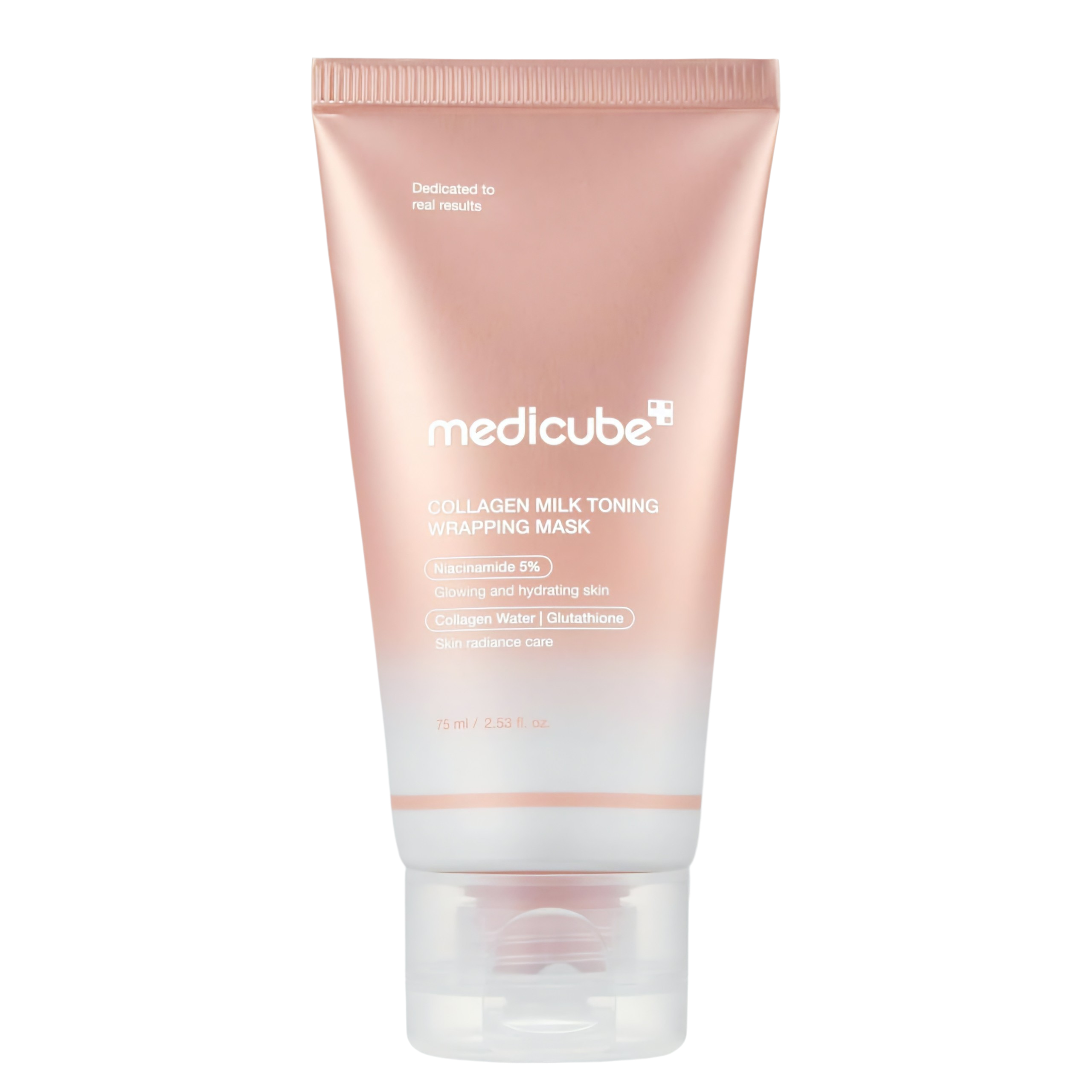 MEDICUBE - Collagen Milk Toning Wrapping Mask - 75ml
