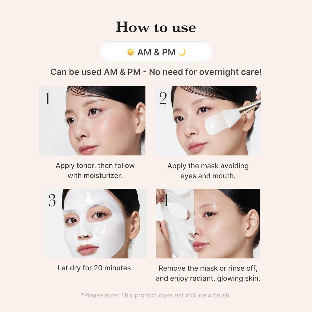MEDICUBE - Collagen Milk Toning Wrapping Mask - 75ml