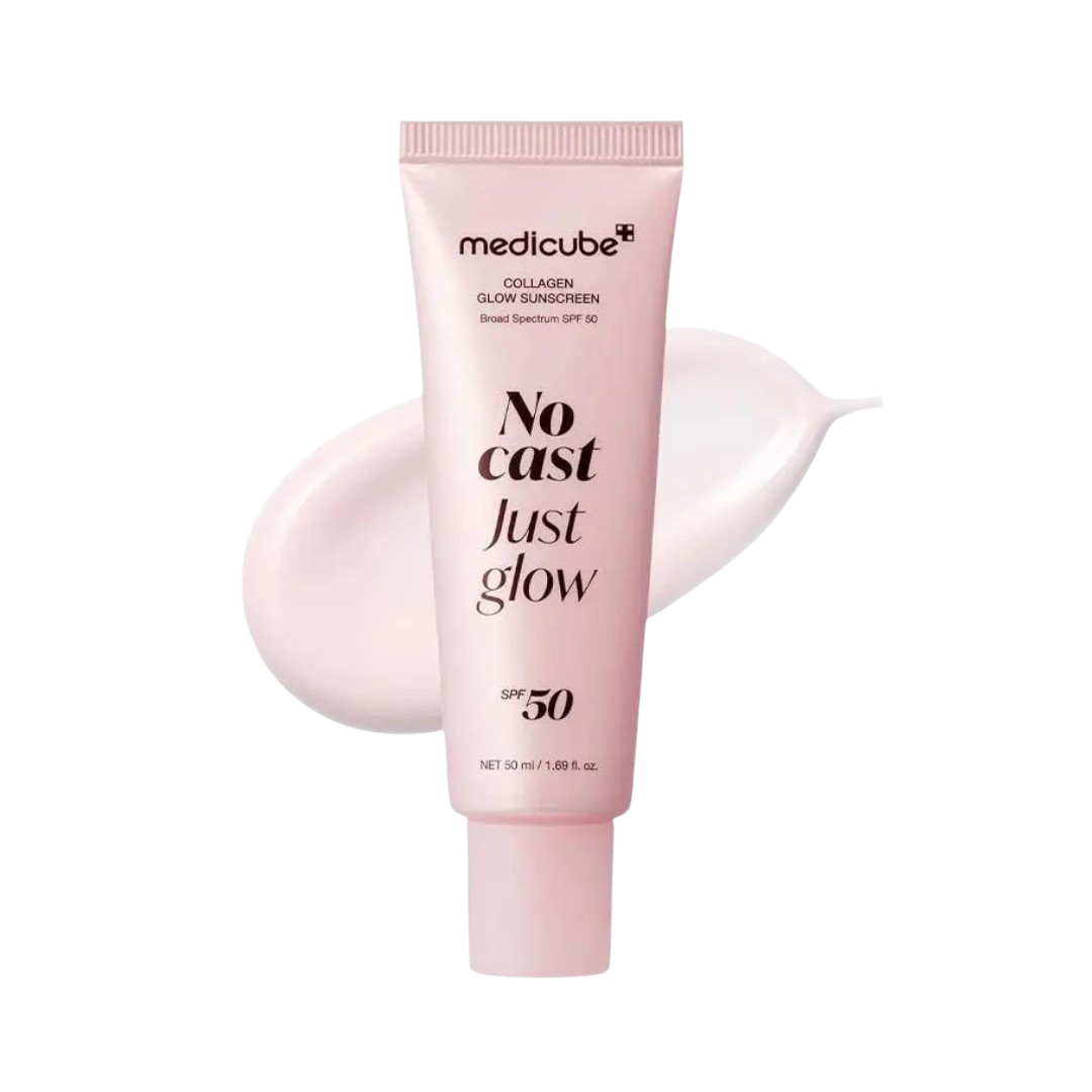MEDICUBE - Collagen No Cast Just Glow Sunscreen SPF50 - 50ml