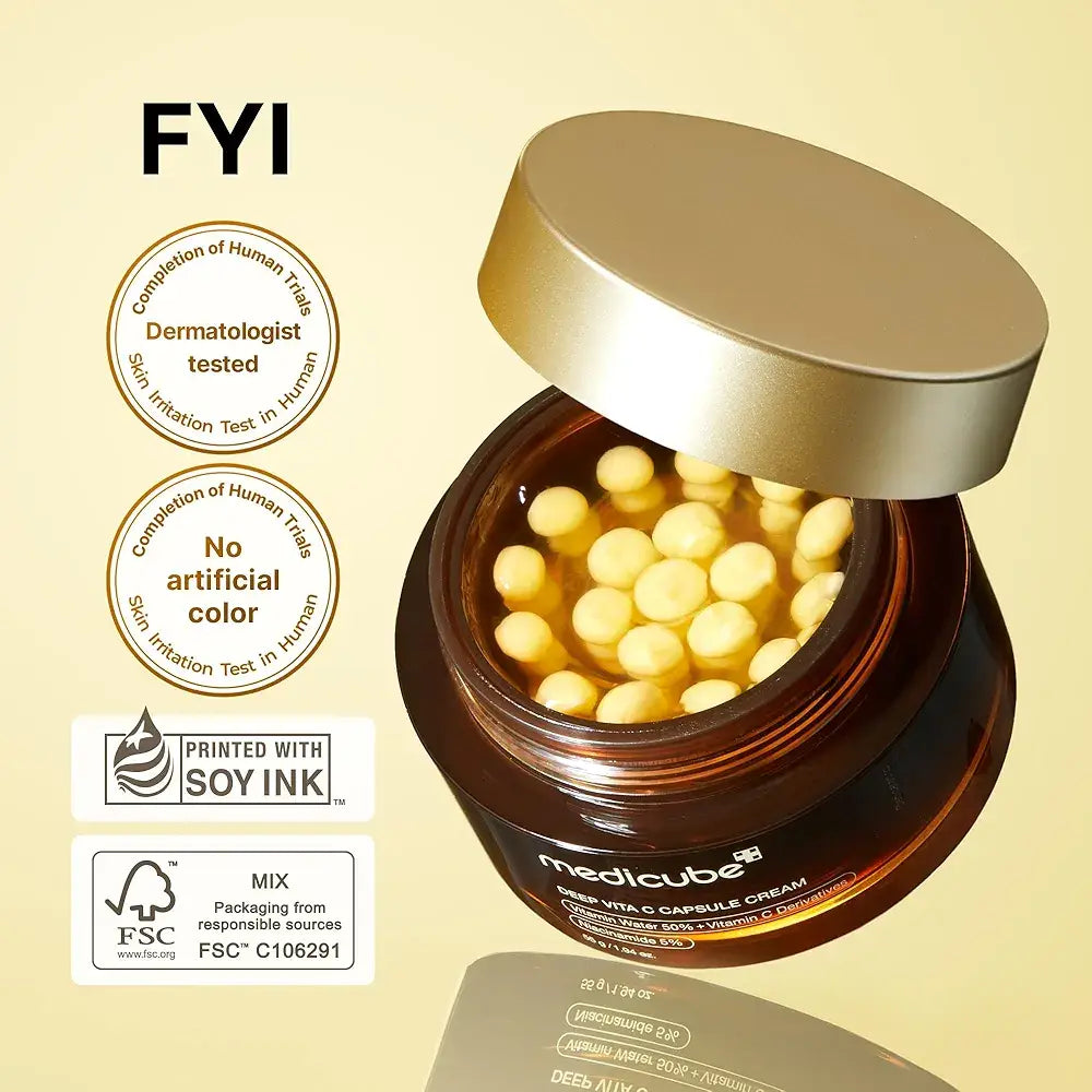 MEDICUBE Deep Vita C Capsule Cream 55g masques