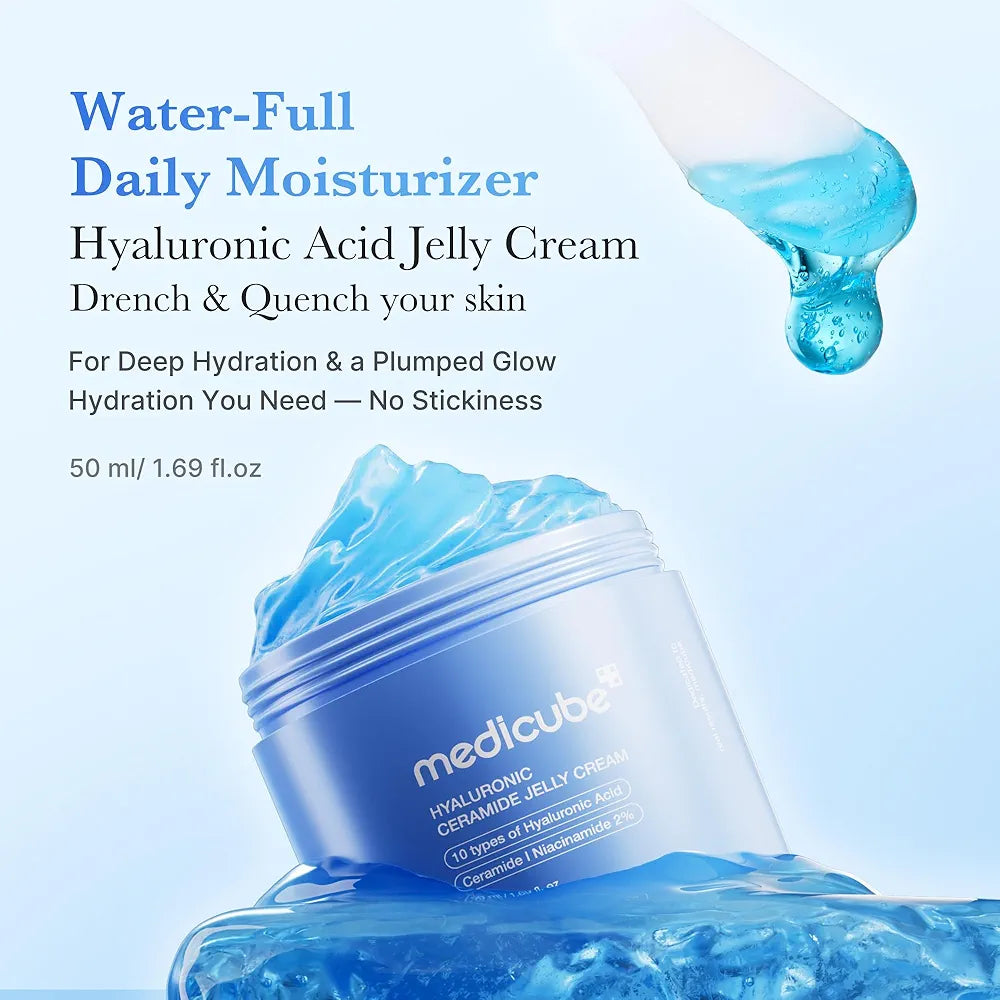 MEDICUBE - Hyaluronic Ceramide Jelly Cream - 50ml