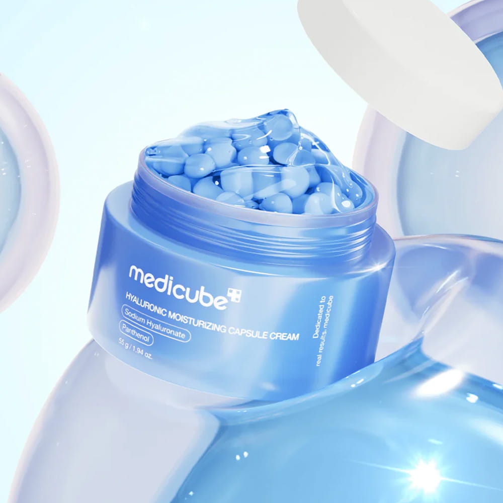 MEDICUBE - Hyaluronic Moisturizing Capsule Cream - 55g
