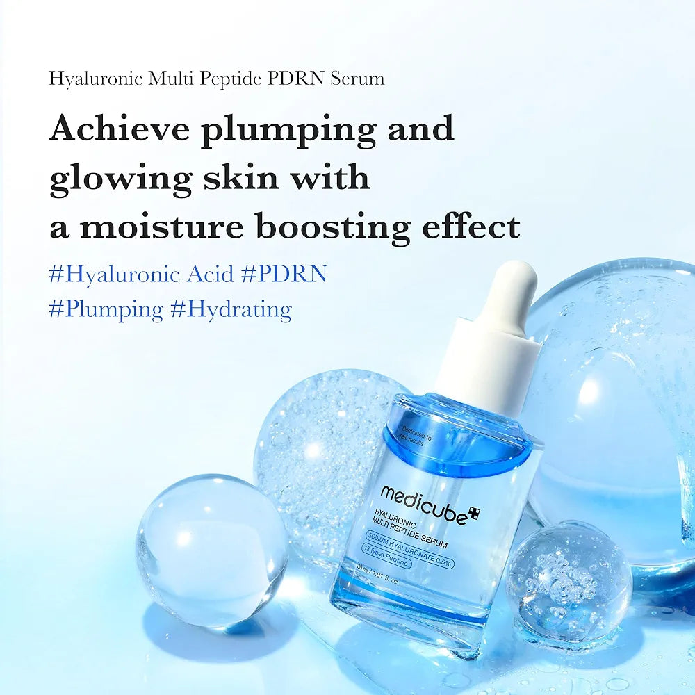 MEDICUBE - Hyaluronic
 Multi Peptide Serum - 30ml
