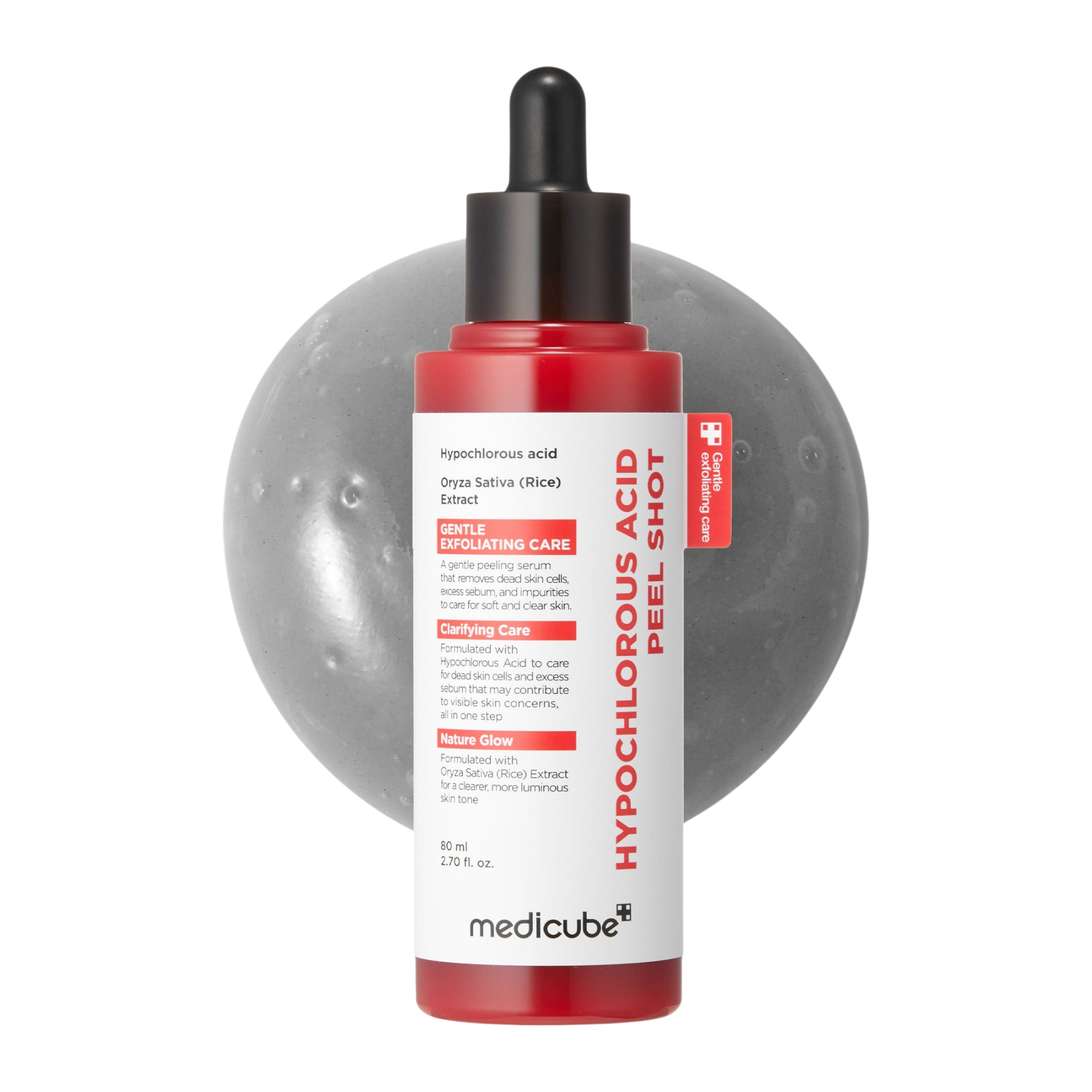 MEDICUBE - Hypochlorous Acid Peel Shot Sérum Visage – 80ml