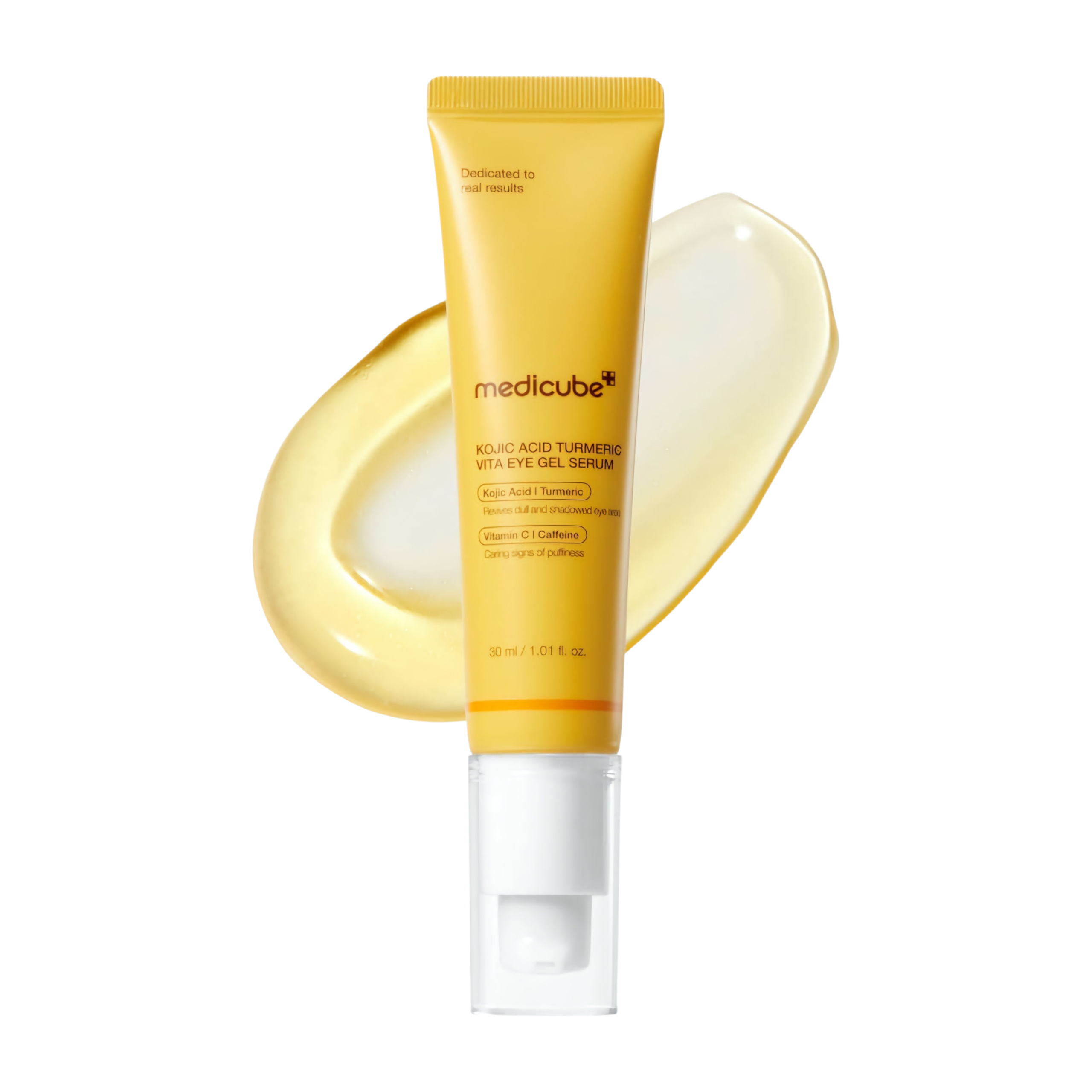 MEDICUBE - Kojic Acid Turmeric Vita Eye Gel Serum - 30ml