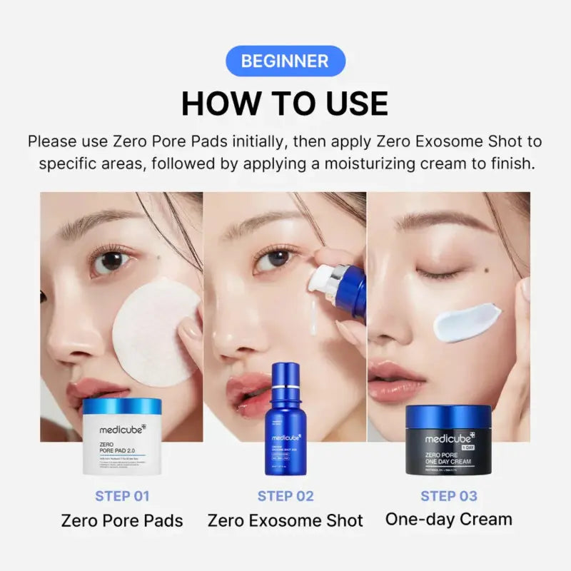 MEDICUBE - One Day Exosome Shot Pore Ampoule 7500 - 30ml