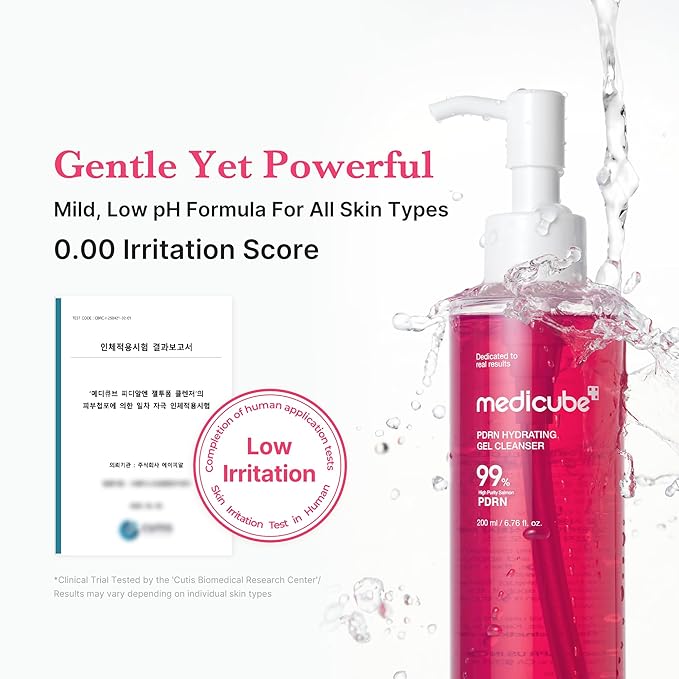 MEDICUBE - PDRN Hydrating Gel Cleanser - 200ml