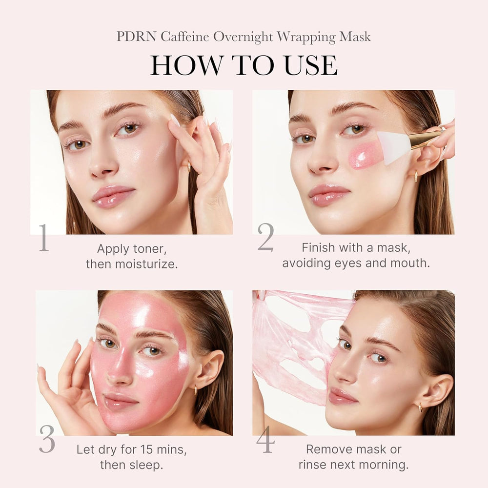 MEDICUBE - PDRN Pink Caffeine Night Wrapping Mask - 75ml