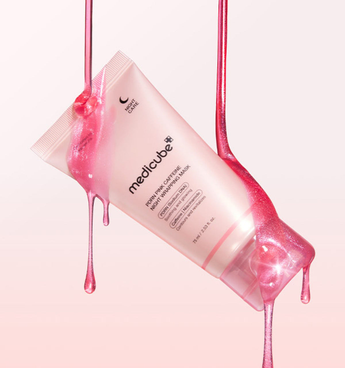 MEDICUBE - PDRN Pink Caffeine Night Wrapping Mask - 75ml