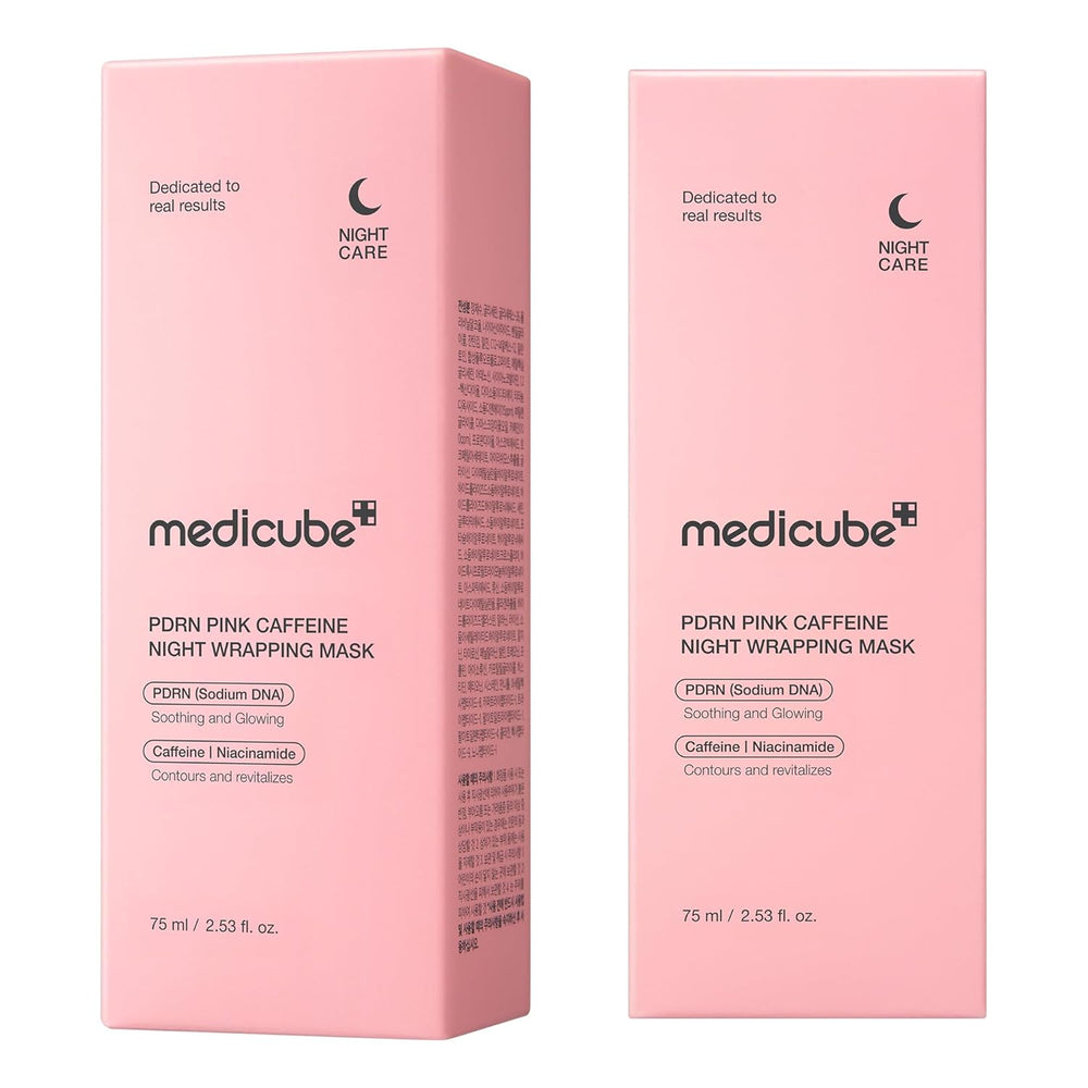 MEDICUBE - PDRN Pink Caffeine Night Wrapping Mask - 75ml