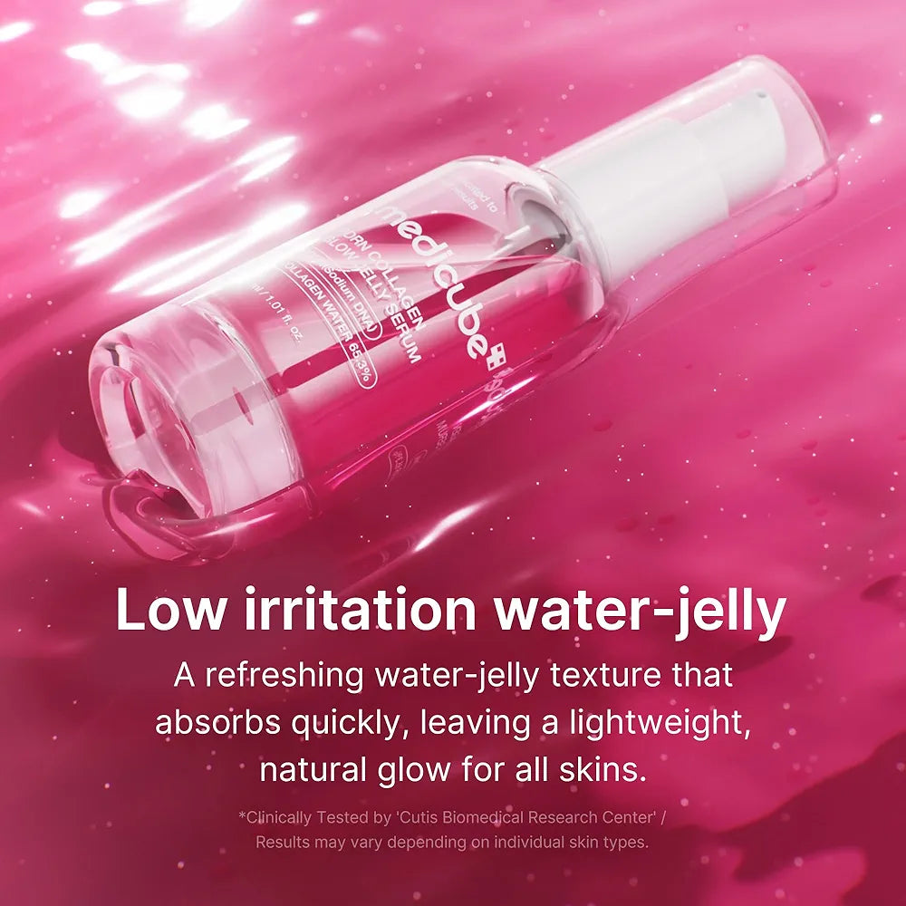 MEDICUBE - PDRN Pink Collagen Glow Jelly Serum - 30ml