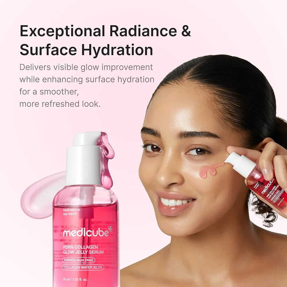 MEDICUBE - PDRN Pink Collagen Glow Jelly Serum - 30ml